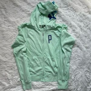 Vs Pink Zip Up Hoodie